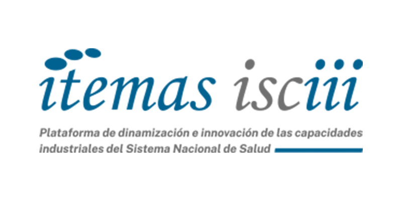 Logo RED ITEMAS, Red de Innovación en Tecnologías Médicas y Sanitarias