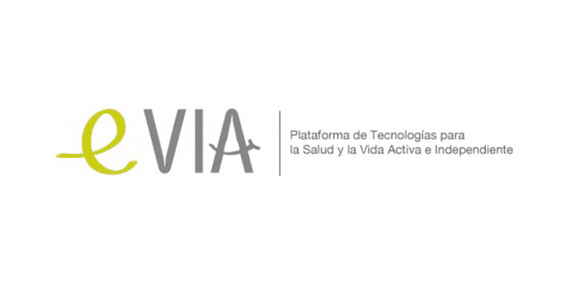 Logo eVIA - Plataforma para la Salud y la Vida Activa e Independiente