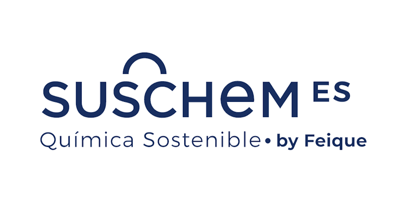 Logo SUSCHEM - Química sostenible by Feique